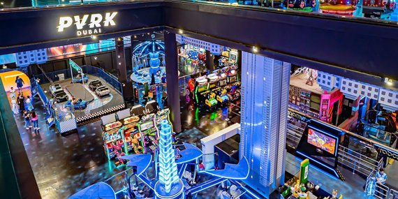 Enter new worlds at VR Park