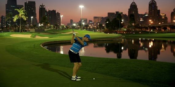 Play a round at a world-class golf course