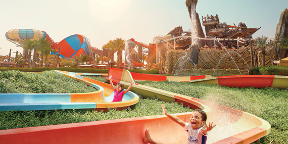 Cool off at YasWaterworld