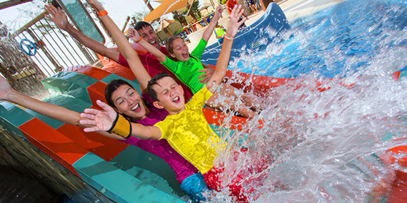 Cool off at YasWaterworld