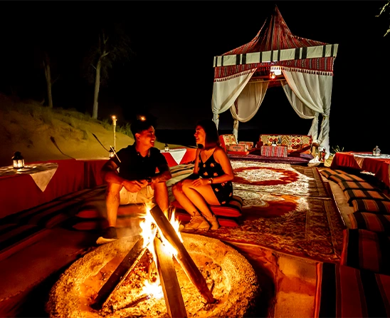 Romantic Desert Dinner