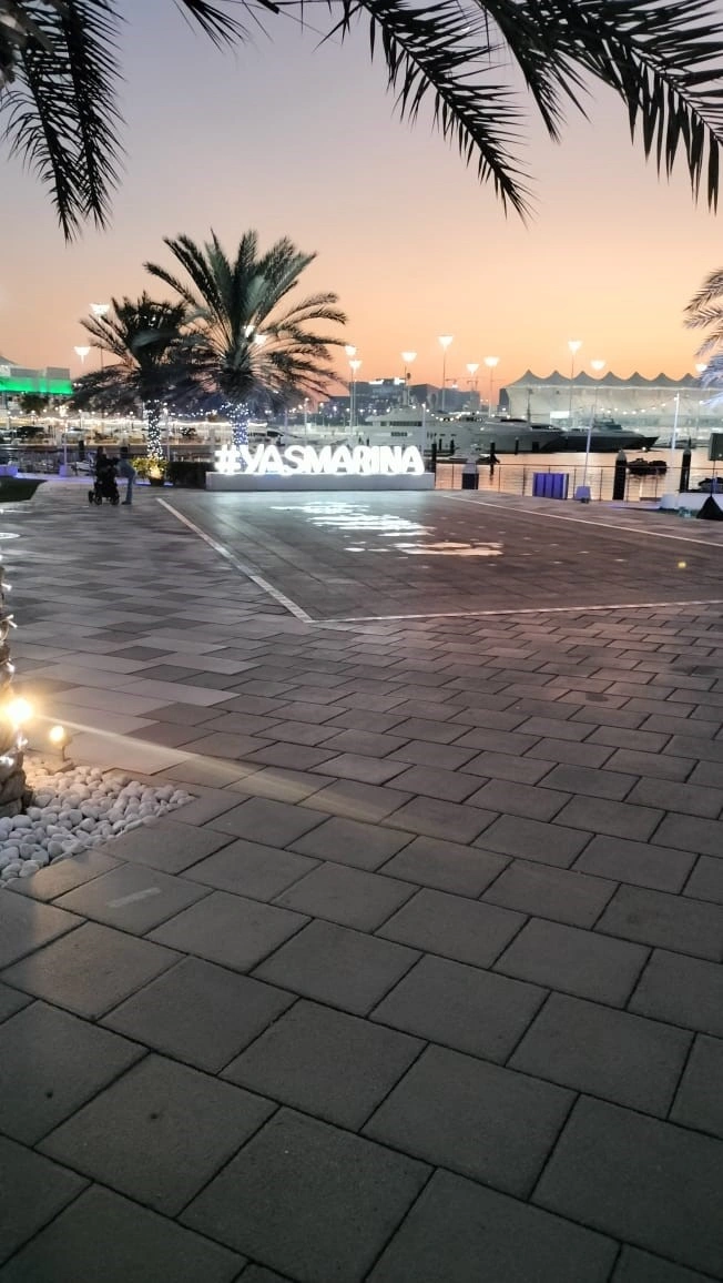 Walking along the pay path way which directs you to Abu Dhabi Dhow cruise(Credit: Arabiers Digital)
