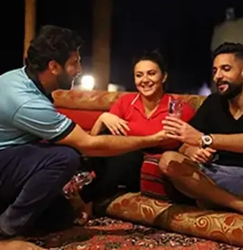 Private dinner middle of desert with buggy ride in Abu Dhabi