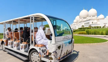 Sheikh Zayed Grand Mosque visit during a private Abu Dhabi city tour