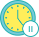 Relaxed tour timing without fixed group schedules icon