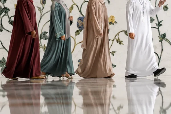 Traditional Emirati craft demonstration at Qasr Al Hosn