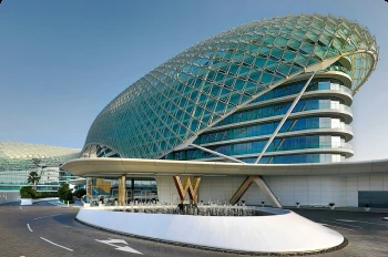 Exterior of W Abu Dhabi Yas Island