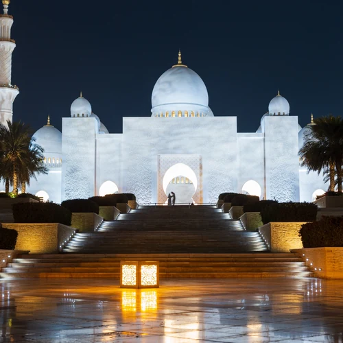 Saadiyat beach in December sunshine on the Abu Dhabi winter escape package