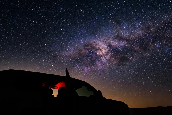Mahmood Hasan hosting a VIP, delegation or corporate astronomy session