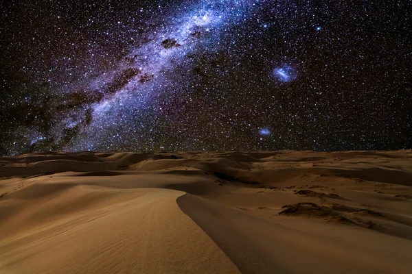 Star field above the Abu Dhabi desert