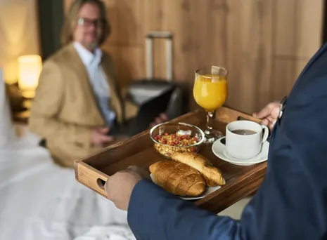 Hotel breakfast and meal plan details before Switzerland hotel booking from the UAE