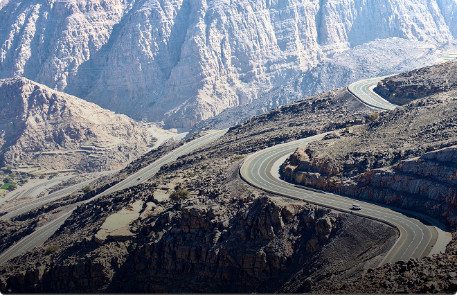 Jebel Jais scenic view