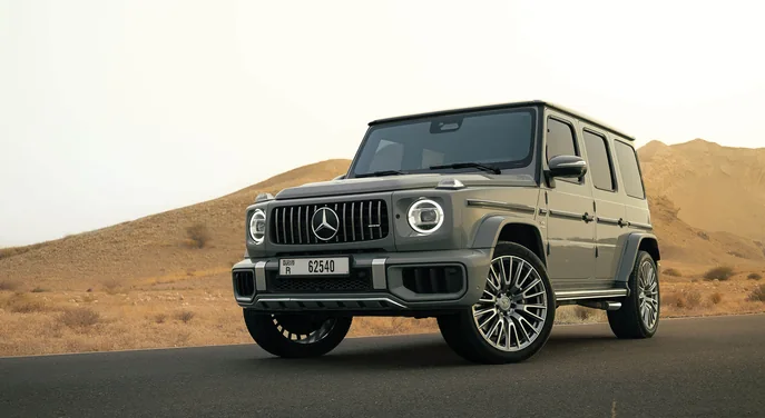 Mercedes G-Class used for a private Abu Dhabi desert safari