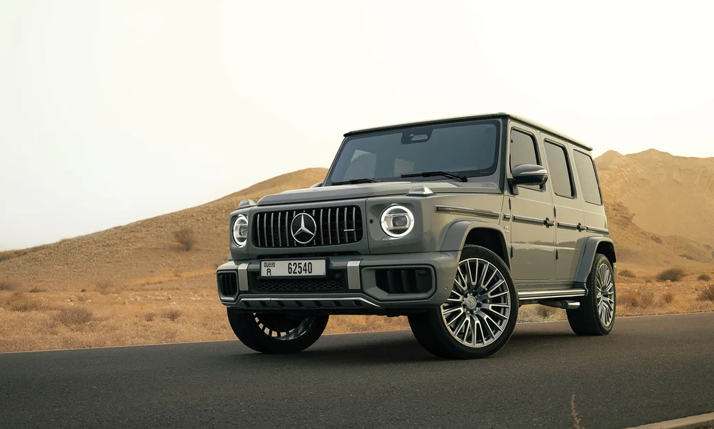 Mercedes G-Class used for a private Abu Dhabi desert safari