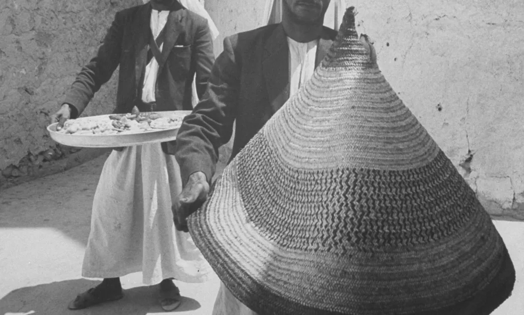 Traditional Emirati hospitality and coffee service in Abu Dhabi