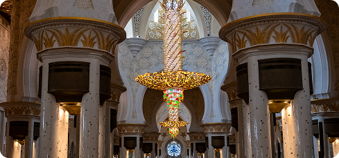 Gold chandelier placeholder image