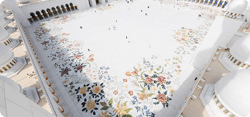 Marble courtyard placeholder image
