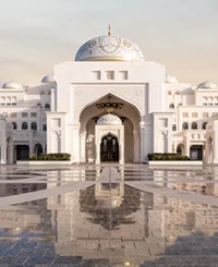 Qasr Al Watan palace in Abu Dhabi for a one-day sightseeing itinerary
