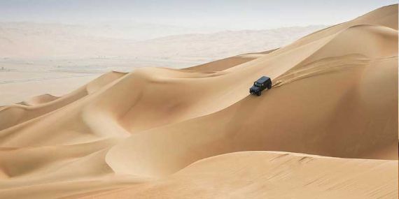 Tel Moreeb Dunes driving