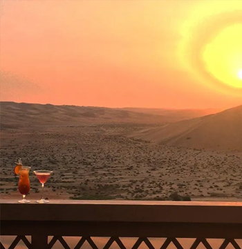 Qasr Al Sarab Sunset cocktail and Liwa Day Tour from Abu Dhabi - Private Tour
