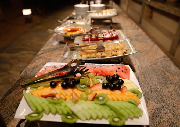 Romantic Born fire tales dinner
