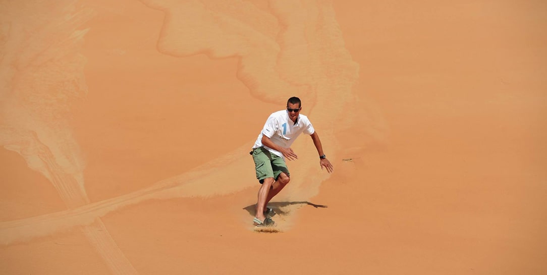 al khatim desert tall mega dune