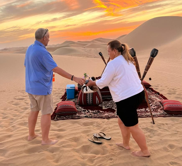 Desert Dinner Abu Dhabi in Style