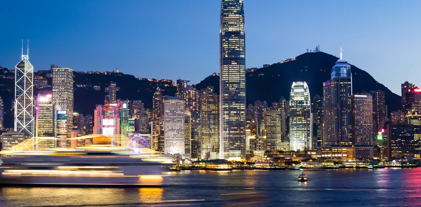 Diagram showing Hong Kong visa requirements for UAE residents are set by passport nationality not by UAE residence