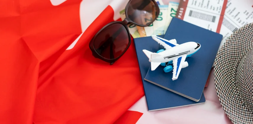 Diagram showing Emirati passport holders need a Canada eTA while other Dubai residents need a visitor visa