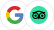 Google and Tripadvisor