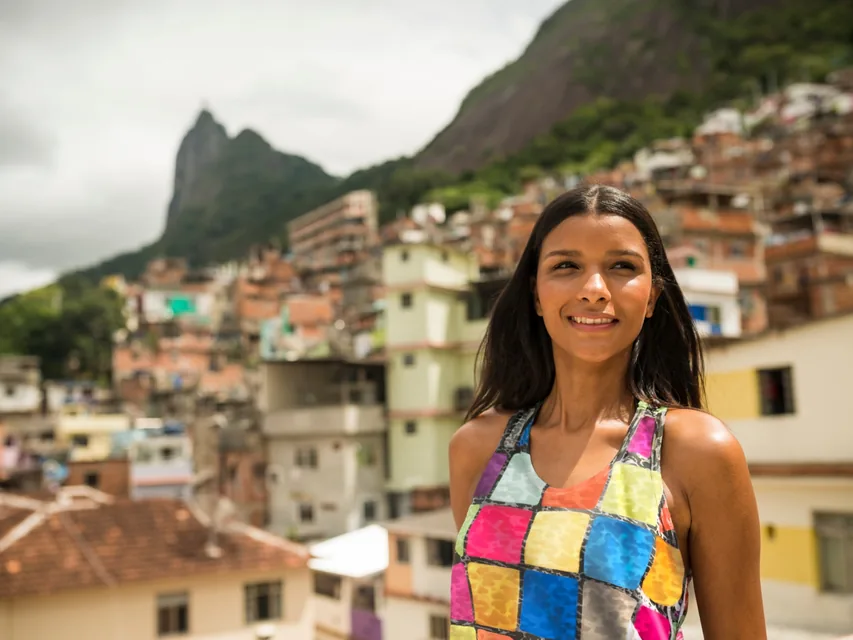 Traveller in Rio de Janeiro illustrating a Brazil visit visa journey from Dubai