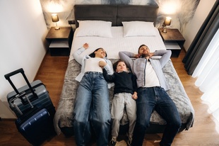 Resort room booked at an agency rate