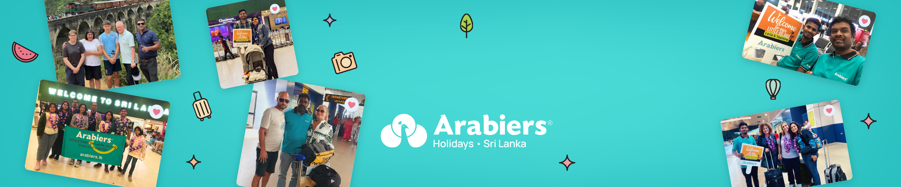 Welcoming the world to the paradise we call home banner