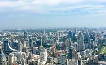 Bangkok temple and Chao Phraya riverside sightseeing