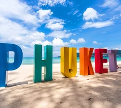 Tropical beach scenery during the Phuket Beach Retreat